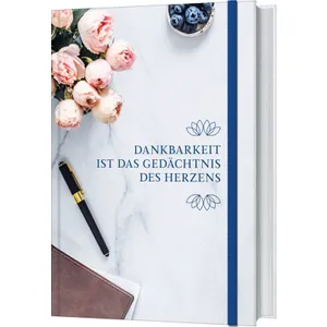 Produktbild des Artikels Notizbuch "Dankbarkeit ist das Gedächtnis des Herzens" (Schreibwaren - Gebunden)
