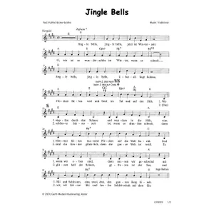 Produktbild des Artikels Jingle Bells (Noten - Download)