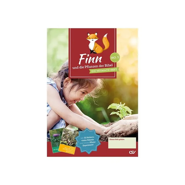 Produktbild des Artikels Finn und die Pflanzen der Bibel No. 3 (Buch - Geheftet)