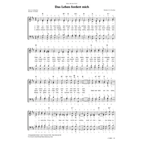 Produktbild des Artikels Das Leben fordert mich (Noten - Download)