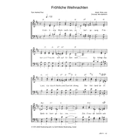 Produktbild des Artikels Fröhliche Weihnachten (Noten - Download)