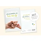 Stimmungsbild zu Doppelkartenset - Geburt 5 Stk.