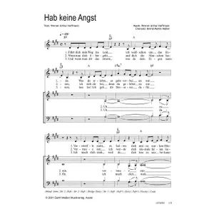 Produktbild des Artikels Hab keine Angst (Noten - Download)