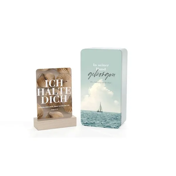 Produktbild des Artikels In seiner Hand geborgen - Blechdose (Schreibwaren)