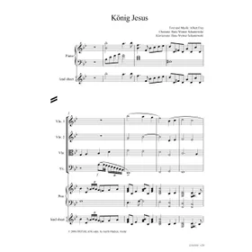 Produktbild des Artikels König Jesus (Noten - Download)