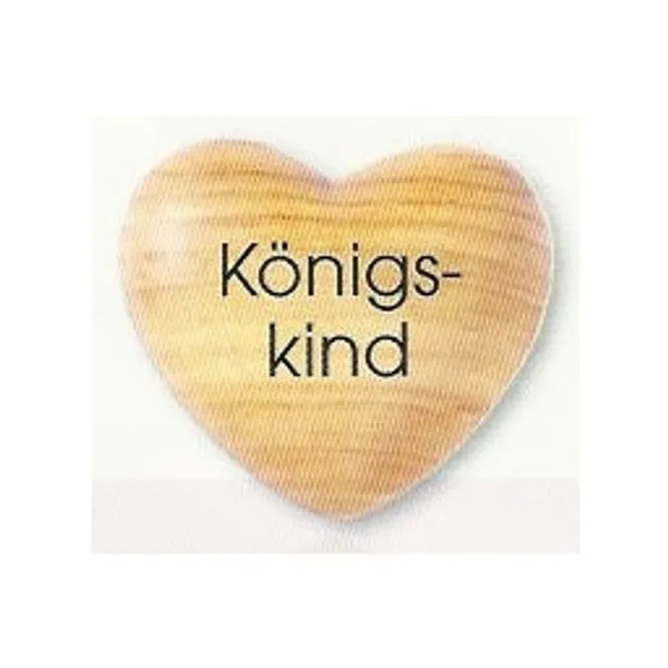 Produktbild des Artikels Handschmeichler Herz "Königskind" ()