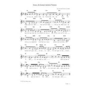 Produktbild des Artikels Jesus, du kennst meinen Namen (Noten - Download)