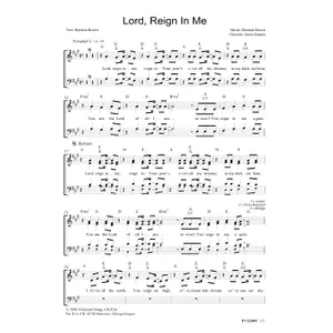Produktbild des Artikels Lord, Reign In Me (Noten - Download)