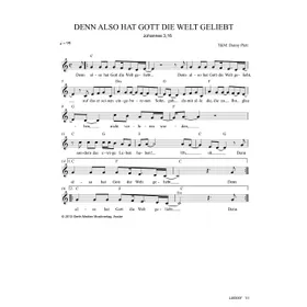 Produktbild des Artikels Denn also hat Gott die Welt geliebt (Noten - Download)