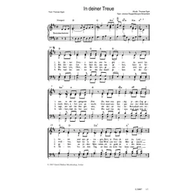 Produktbild des Artikels In deiner Treue (Noten - Download)