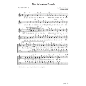 Produktbild des Artikels Das ist meine Freude (Noten - Download)