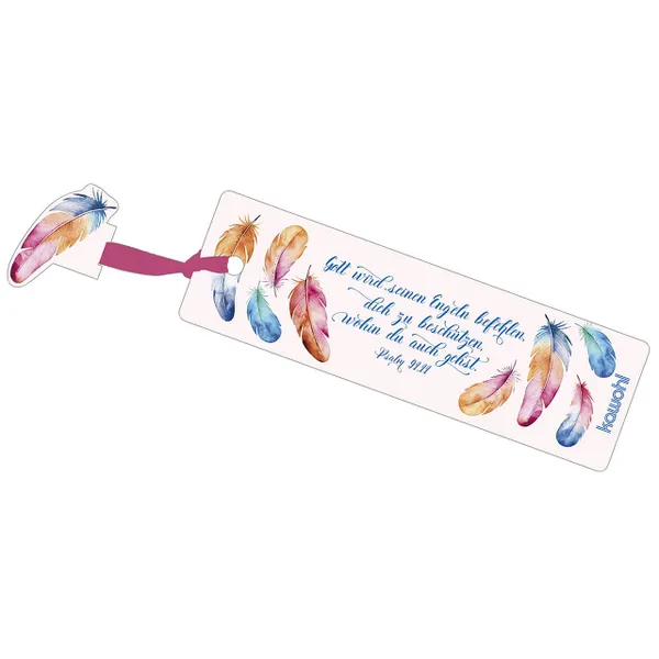 Produktbild des Artikels Lesezeichen "Gott wird seinen Engeln befehlen" ()