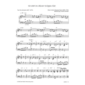 Produktbild des Artikels Ich steh an deiner Krippen hier (Noten - Download)