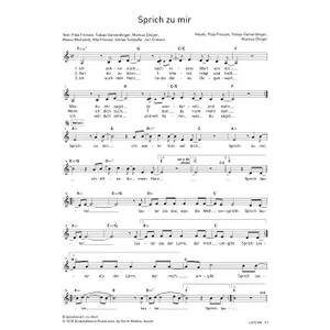 Produktbild des Artikels Sprich zu mir (Noten - Download)