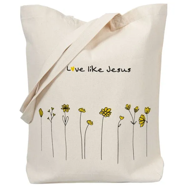 Produktbild des Artikels Baumwolltasche "Love like Jesus" ()