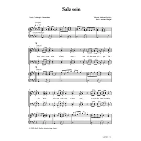 Produktbild des Artikels Salz sein (Noten - Download)