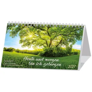 Produktbild des Artikels Heute und morgen bin ich geborgen 2027 - Postkartenkalender (Kalender - Spiralbindung)