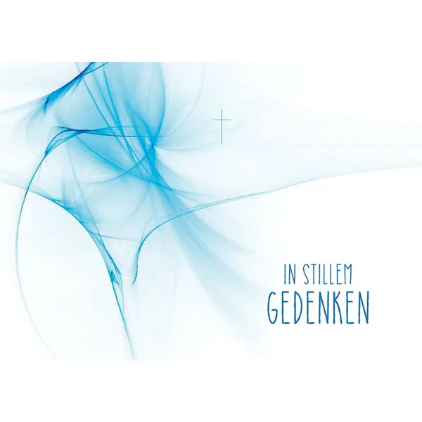Produktbild des Artikels Faltkarte "In stillem Gedenken" (Schreibwaren)