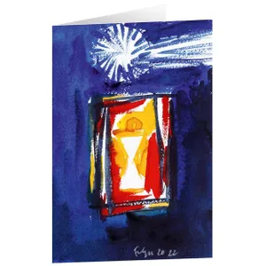 Produktbild des Artikels Kunstkarten "Krippe" 5 Stk. (Schreibwaren)