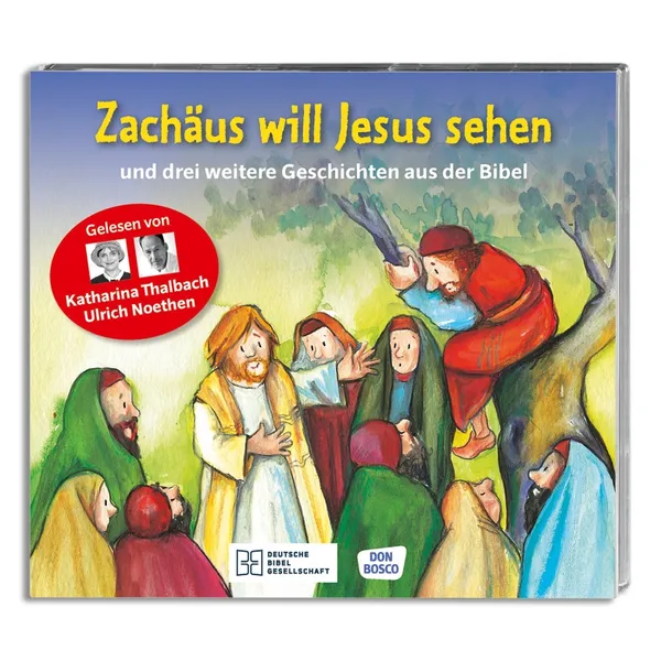 Produktbild des Artikels Zachäus will Jesus sehen - Hörbibel (Hörbuch/Hörspiel - CD)