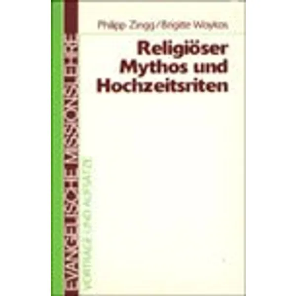 Produktbild des Artikels Religiöser Mythos und Hochzeitsriten (Buch - Paperback)