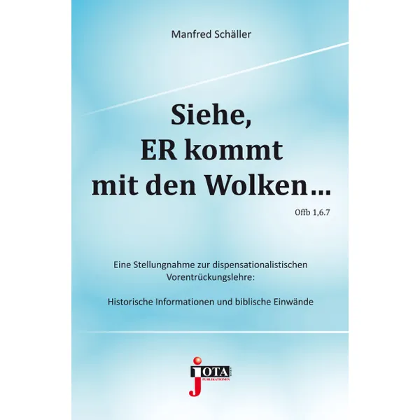Produktbild des Artikels Siehe, Er kommt mit den Wolken ... (Buch - Paperback)