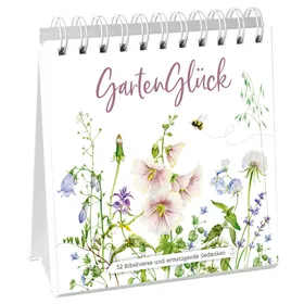 Produktbild des Artikels GartenGlück - Aufstellbuch (Buch - Spiralbindung)