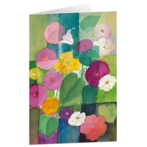 Produktbild des Artikels Kunstkarten "Frühlingsfarben" 5 Stk. (Schreibwaren)