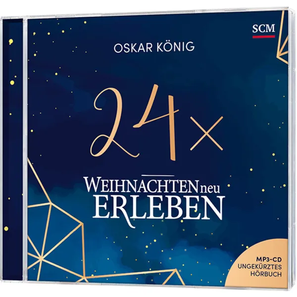 Produktbild des Artikels 24 x Weihnachten neu erleben - Hörbuch (Hörbuch/Hörspiel - MP3-CD)