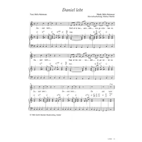 Produktbild des Artikels Daniel lebt (Noten - Download)