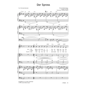 Produktbild des Artikels Der Spross (Noten - Download)