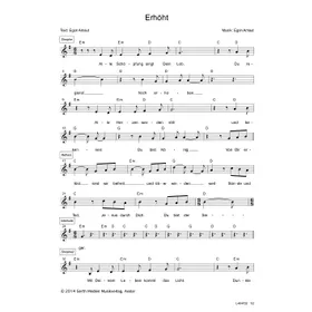 Produktbild des Artikels Erhöht (Noten - Download)