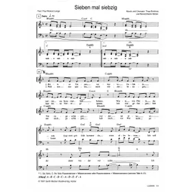 Produktbild des Artikels Sieben mal siebzig (Noten - Download)