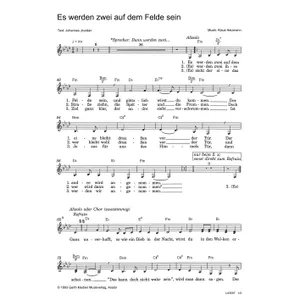 Produktbild des Artikels Es werden zwei auf dem Felde sein (Noten - Download)