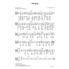 Produktbild des Artikels Hungrig (Noten - Download)