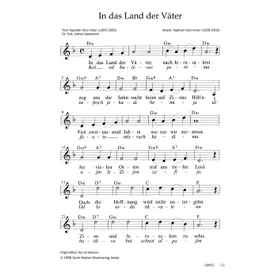 Produktbild des Artikels In das Land der Väter (Noten - Download)