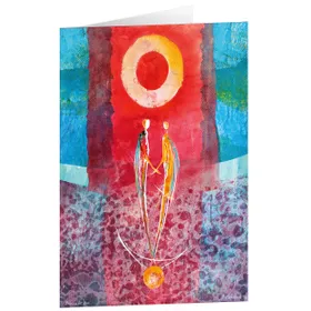 Produktbild des Artikels Kunstkarten "Balance für zwei" 5 Stk. (Schreibwaren)