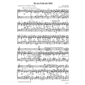 Produktbild des Artikels Bis ans Ende der Welt (Noten - Download)