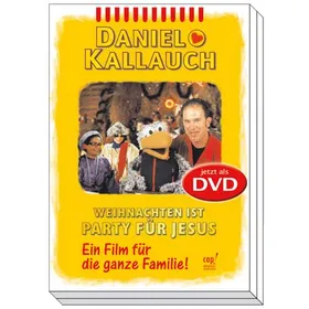 Produktbild des Artikels Weihnachten ist Party für Jesus - DVD (Video - DVD)