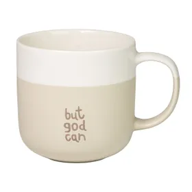 Produktbild des Artikels Tasse "but god can" ()