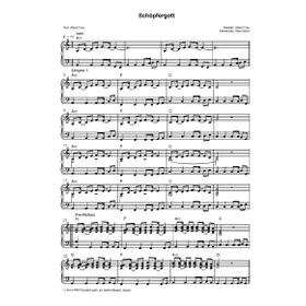 Produktbild des Artikels Schöpfergott (Noten - Download)
