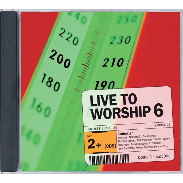 Produktbild des Artikels Live To Worship 6 (Audio - Doppel-CD)