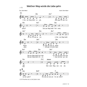 Produktbild des Artikels Welchen Weg würde die Liebe gehn (Noten - Download)