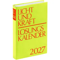 Produktbild des Artikels Licht und Kraft, Buchausgabe 2027 (Kalender - Hardcover)