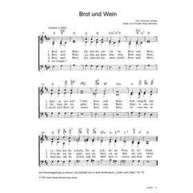 Produktbild des Artikels Brot und Wein (Noten - Download)