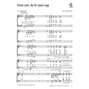 Produktbild des Artikels Freuet euch, die ihr Lasten tragt (Noten - Download)