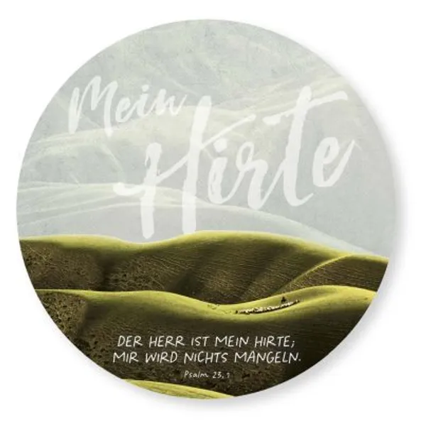 Produktbild des Artikels Wandschmuckbild - Mein Hirte 25cm ()