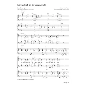 Produktbild des Artikels Nie will ich an dir verzweifeln (Noten - Download)