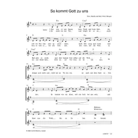 Produktbild des Artikels So kommt Gott zu uns (Noten - Download)