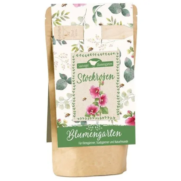 Produktbild des Artikels Blumengarten Saatvogel "Stockrose" ()